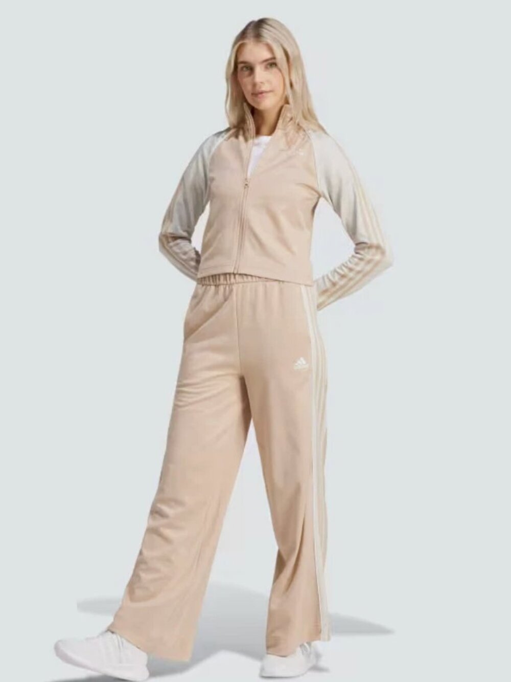 Adidas Teamsport Tracksuit Magic Beige Two-Piece Set XL